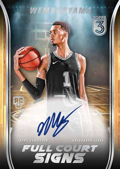 23/24 Topps Three Basketball Hobby Box