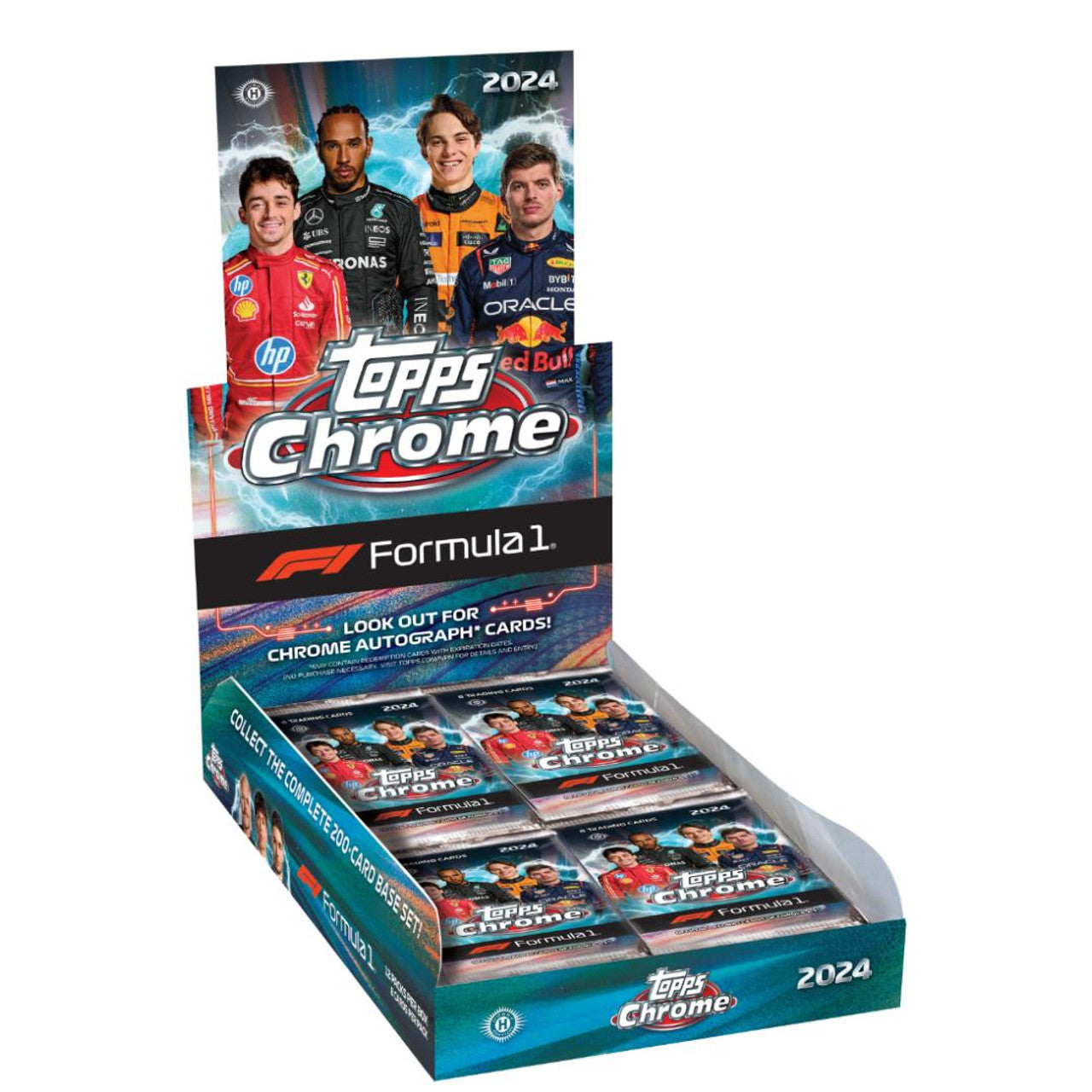 2024 Topps Chrome F1 Racing Hobby Box
