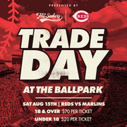 2026 Great American Ballpark Trade Day Ticket (Reds vs Marlins)