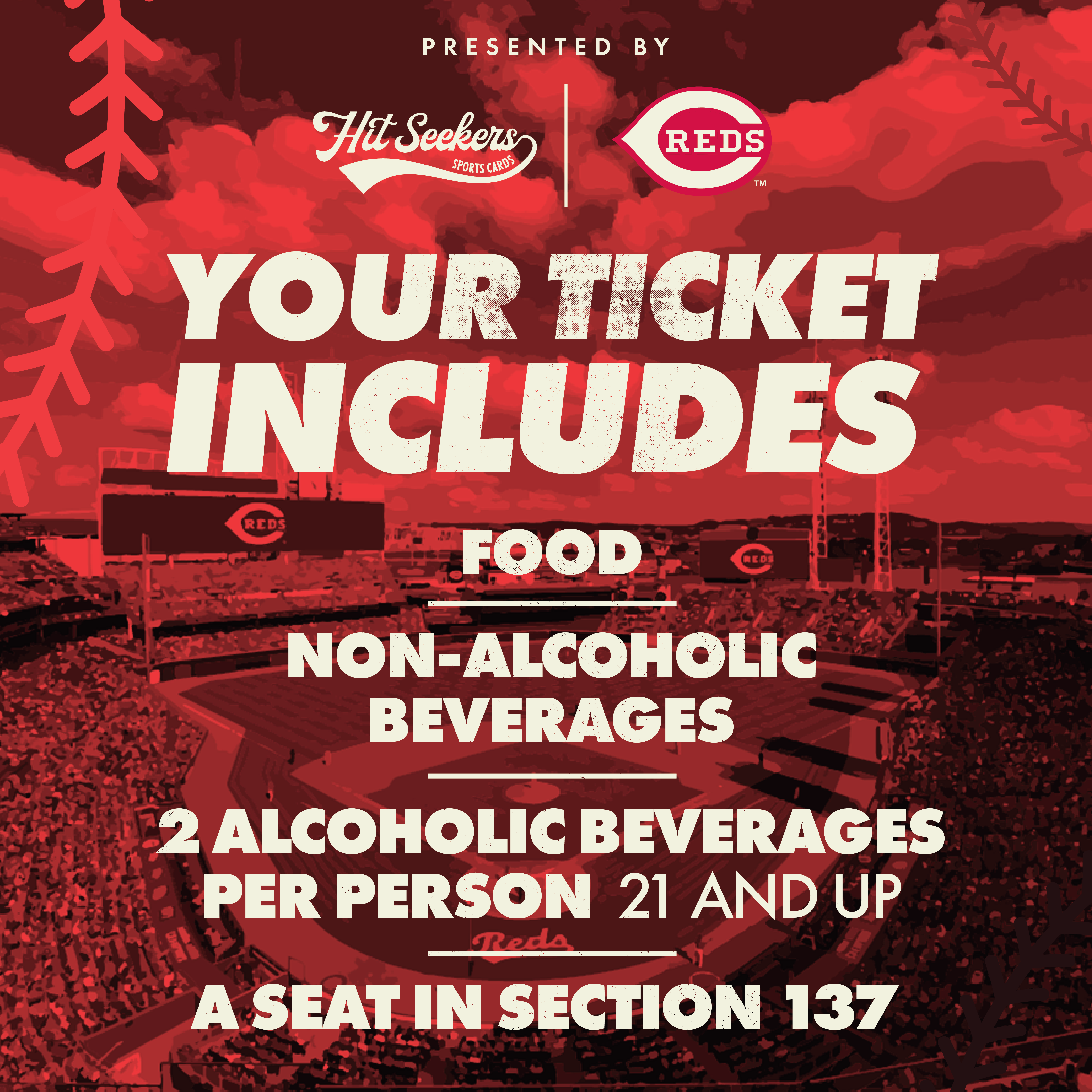 2026 Great American Ballpark Trade Day Ticket (Reds vs Marlins)