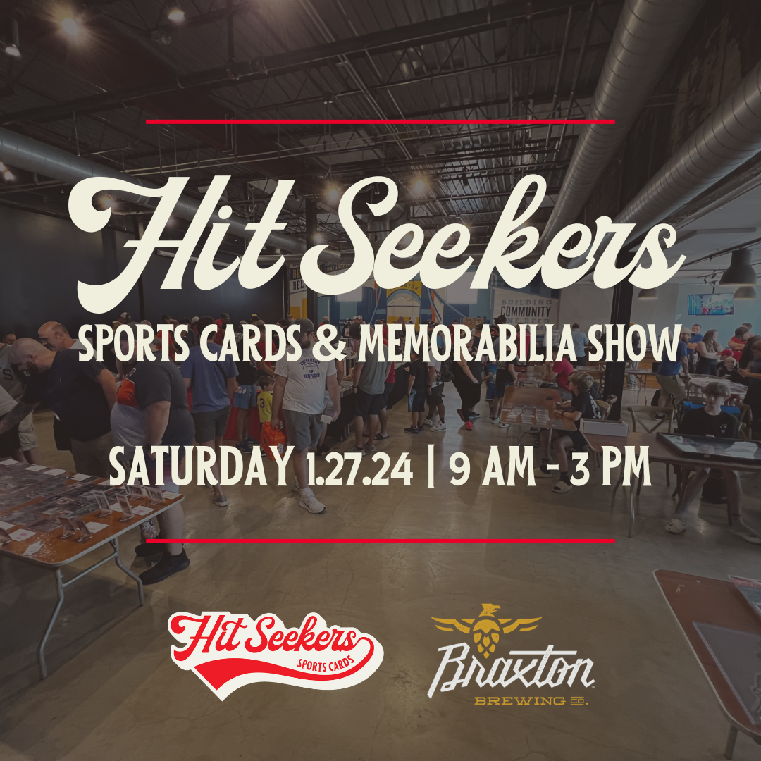 2024 Hit Seekers Card Show Vendor Table