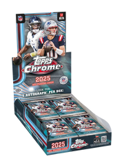 2025 Topps Chrome Football Hobby Box
